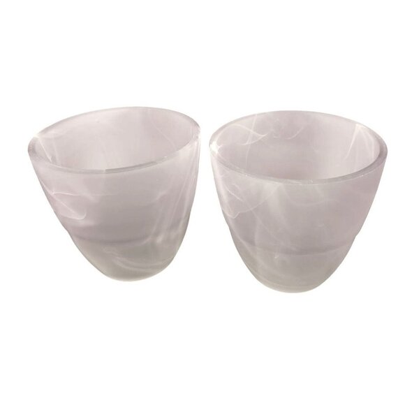 Lamp Bulb Cover, lilac lavender ombre frosted glass  lamp shade replacement ligh - Picture 7 of 12